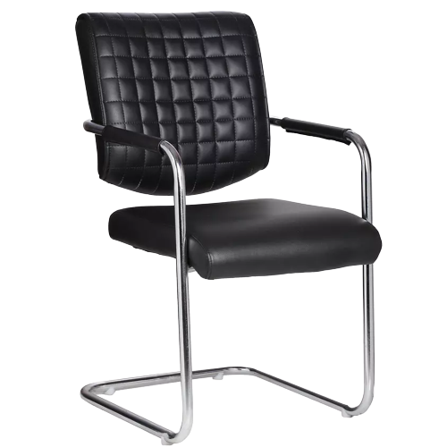 Visitor Chair with PU Handles in Chandigarh