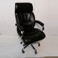 NEWROYAL Bonded Leather Office Adjustable Arm Chair  (Black, Pre-assembled)