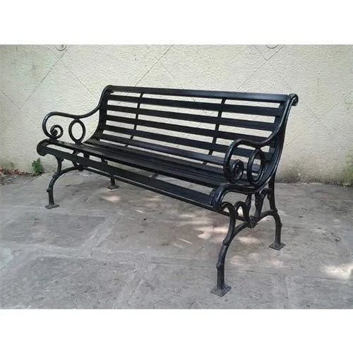 2 Seater Cast Iron Bench