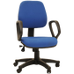 Blue Revolving Computer Chair