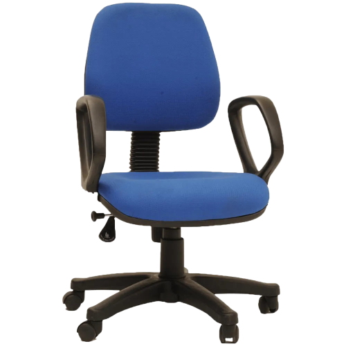 Blue Revolving Computer Chair